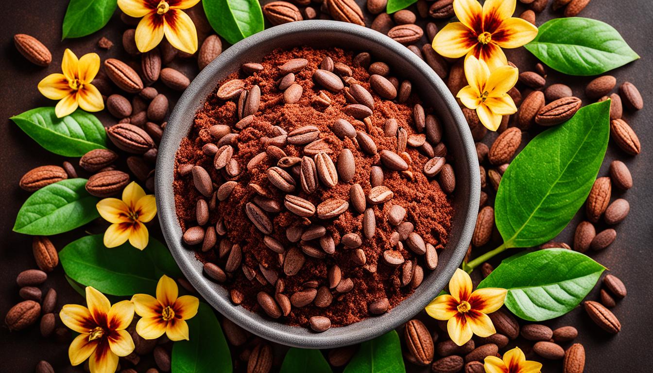 How does cocoa consumption affect hair health?