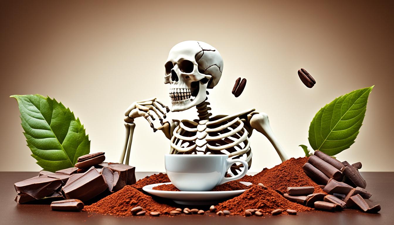 How does cocoa consumption impact bone health?