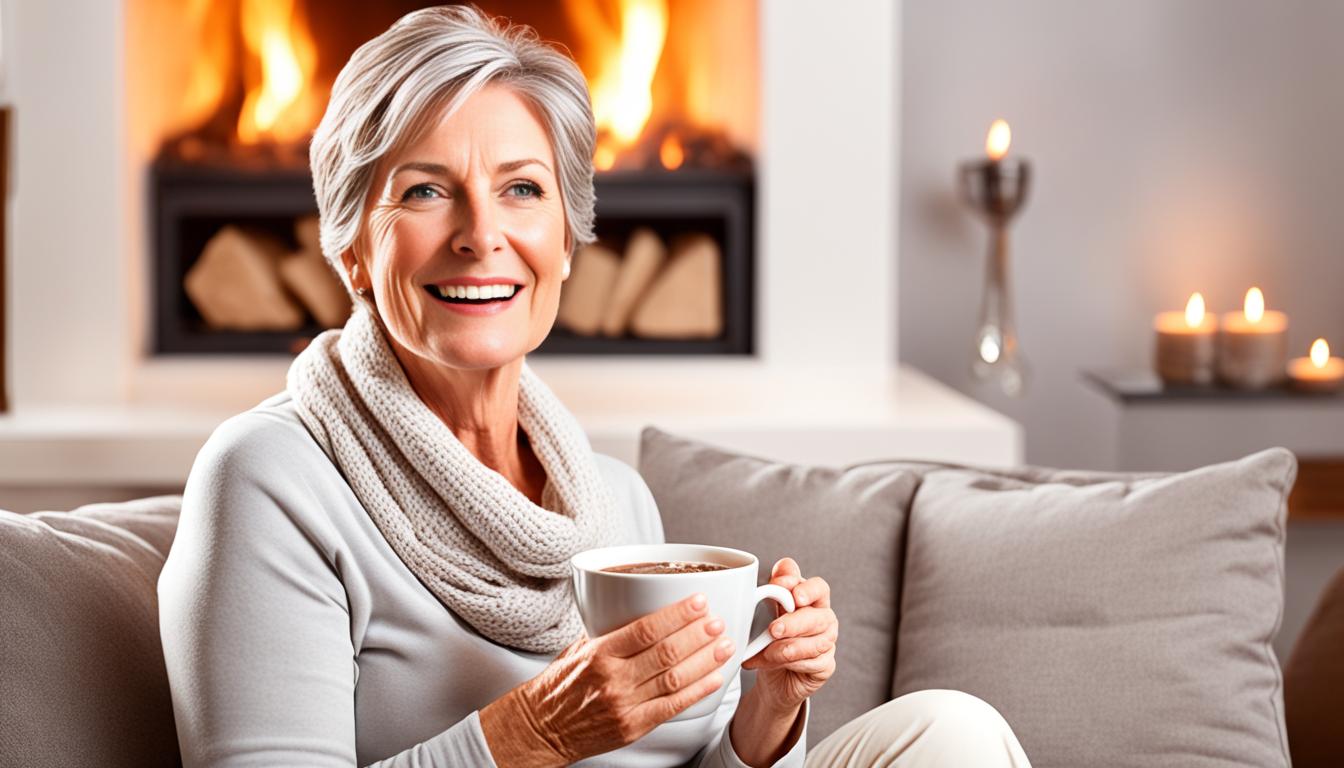 How does cocoa consumption impact menopausal symptoms?