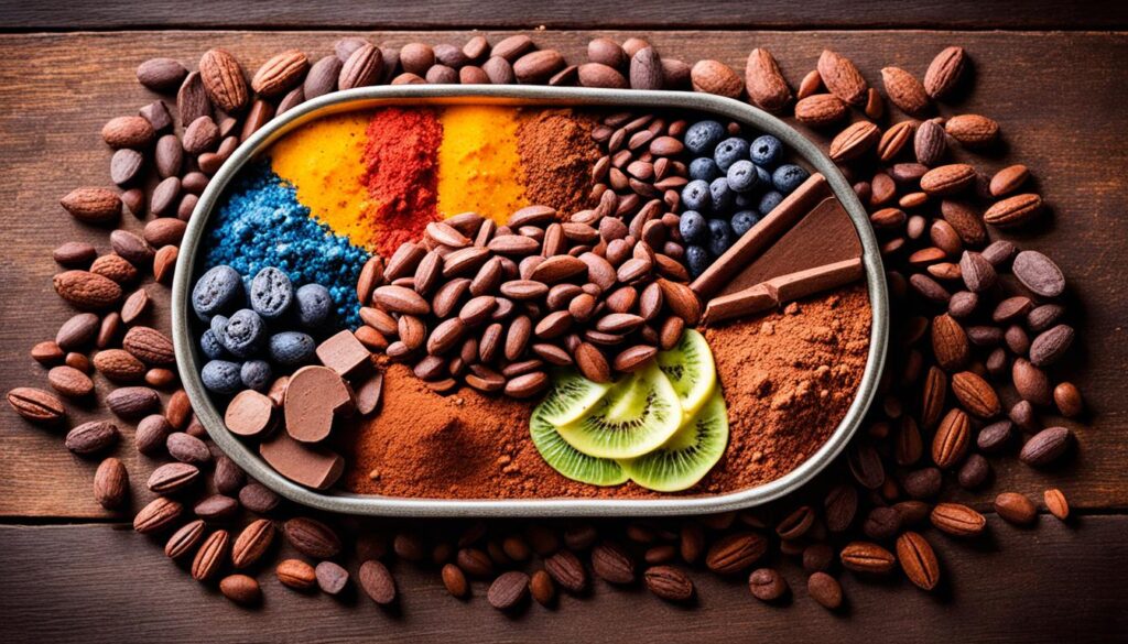 Nutritional value of cocoa