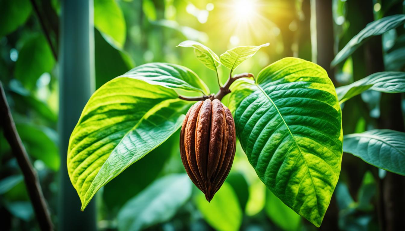 What role does cocoa play in promoting collagen production?