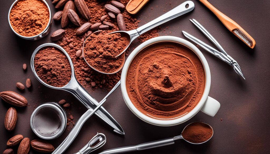 cocoa and professional dental care