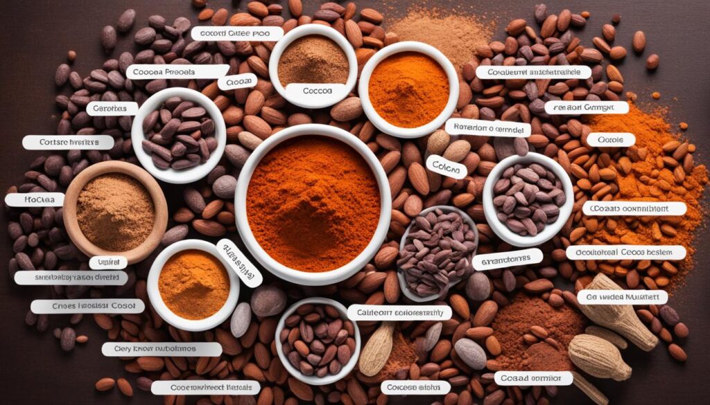 cocoa nutrient profile