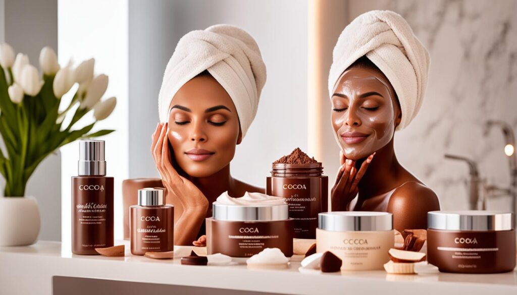 cocoa skin care products