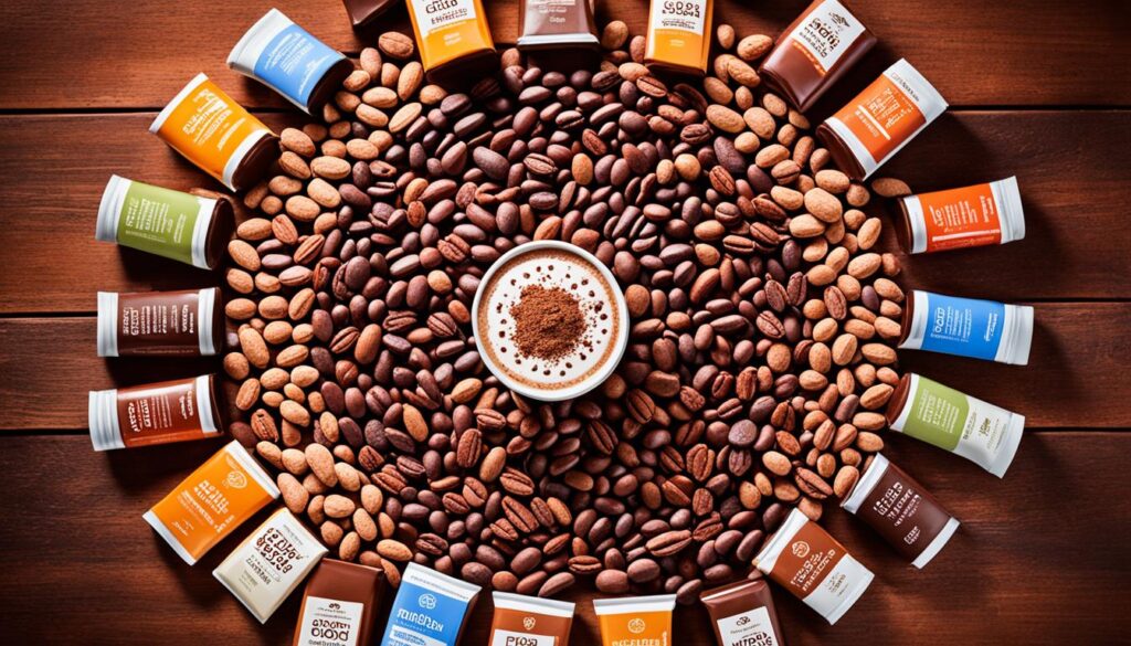 types of cocoa products