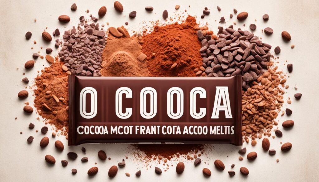 types of cocoa products